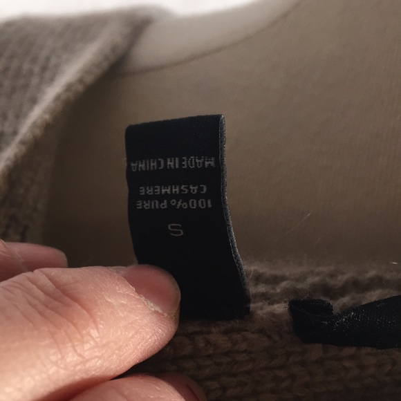 Macy's Quo-ta-tion Cashmere Honeycomb Pullover Sweater - Picture 8 of 8